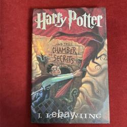 Harry Potter Complete Hardcover Lot Set Books 1-7 withsome Receipts And Lanyard ID