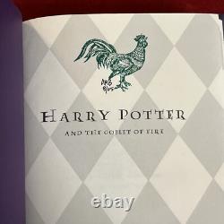 Harry Potter Complete Hardcover Lot Set Books 1-7 withsome Receipts And Lanyard ID