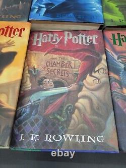 Harry Potter Complete Hardcover Lot of 6 Books First Edition (J. K. Rowling)