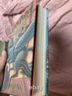 Harry Potter Complete Hardcover Set 1-7 BOOKS 5, 6, 7 ARE 1ST ED/1ST PRINT