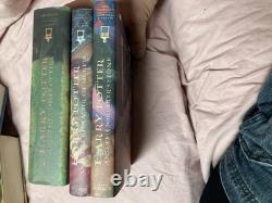 Harry Potter Complete Hardcover Set 1-7 BOOKS 5, 6, 7 ARE 1ST ED/1ST PRINT