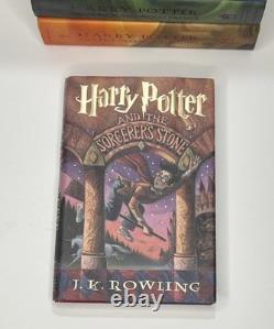 Harry Potter Complete Hardcover Set 1-7 Books 4-7 First Printings HBP Error 652