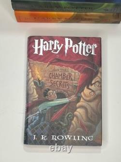 Harry Potter Complete Hardcover Set 1-7 Books 4-7 First Printings HBP Error 652