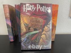 Harry Potter Complete Hardcover Set 1-7 Rowling 3 First Printings Dust Jackets