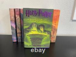 Harry Potter Complete Hardcover Set 1-7 Rowling 3 First Printings Dust Jackets