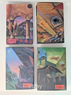 Harry Potter Complete Hardcover Set 1-7 True First Editions With Errors