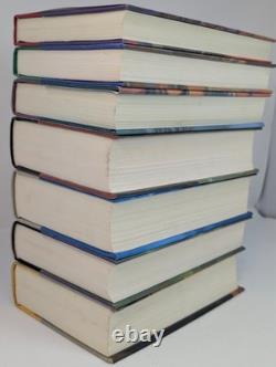 Harry Potter Complete Hardcover Set 1-7 True First Editions With Errors