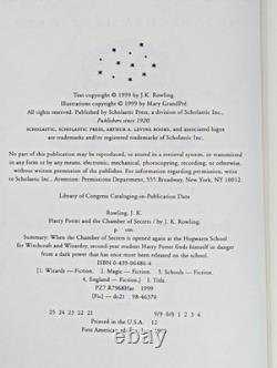 Harry Potter Complete Hardcover Set 1-7 True First Editions With Errors