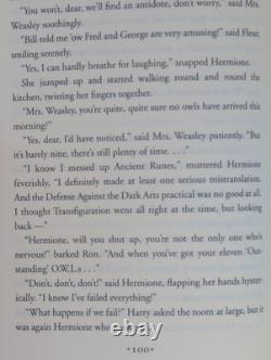 Harry Potter Complete Hardcover Set 1-7 True First Editions With Errors