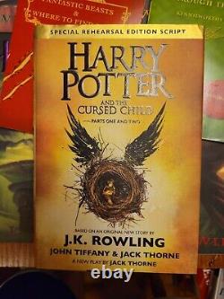 Harry Potter Complete Hardcover Set 1st ed Books 1-7 + Cursed Child + more