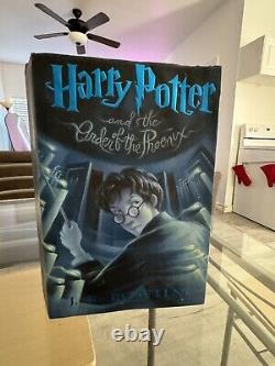 Harry Potter Complete Hardcover Set 5/8 First Edition First Print