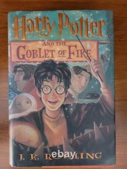 Harry Potter Complete Hardcover Set Books 1-5 Set First American Edition