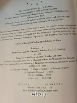 Harry Potter Complete Hardcover Set Books 1-5 Set First American Edition