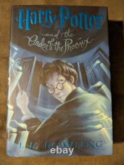 Harry Potter Complete Hardcover Set Books 1-7 1st American Edition J. K. Rowling