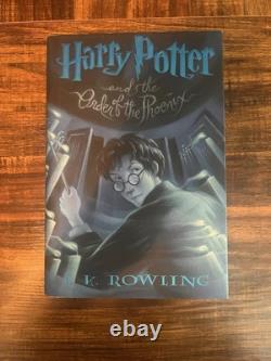 Harry Potter Complete Hardcover Set Books 1-7 1st American Edition J. K. Rowling