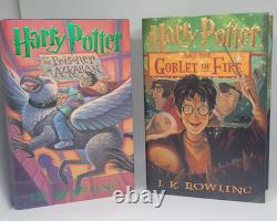 Harry Potter Complete Hardcover Set Books 1-7 1st American Edition J. K. Rowling