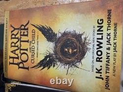 Harry Potter Complete Hardcover Set Books 1-7 1st Ed +3 Extra Books +2 Banners