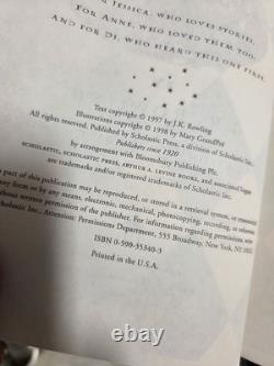 Harry Potter Complete Hardcover Set Books 1-7 1st Ed +3 Extra Books +2 Banners