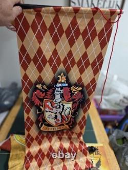 Harry Potter Complete Hardcover Set Books 1-7 1st Ed +3 Extra Books +2 Banners