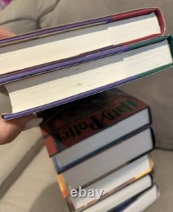 Harry Potter Complete Hardcover Set Books 1-7 American Edition J. K. Rowling