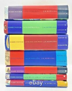 Harry Potter Complete Hardcover Set Books 1-7 Bloomsbury Raincoast JK Rowling