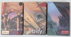 Harry Potter Complete Hardcover Set Books 1-7 First American Edition Rowling