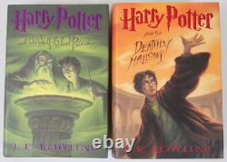 Harry Potter Complete Hardcover Set Books 1-7 First American Edition Rowling