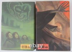 Harry Potter Complete Hardcover Set Books 1-7 First American Edition Rowling