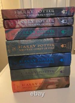 Harry Potter Complete Hardcover Set Books 1-7 First Edition (J. K. Rowling)