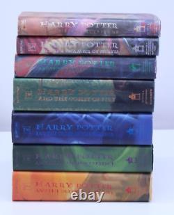 Harry Potter Complete Hardcover Set Books 1-7 First Edition J. K. Rowling 1st HB