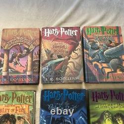 Harry Potter Complete Hardcover Set Books 1-7 First Edition J. K. Rowling & Curse