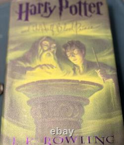Harry Potter Complete Hardcover Set Books 1-7 First Edition J. K. Rowling Likenew