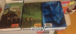Harry Potter Complete Hardcover Set Books 1-7 Set First 1st Ed J K Rowling Extra