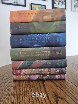 Harry Potter Complete Hardcover Set Books 1-7 Set First Edition (J. K. Rowling)