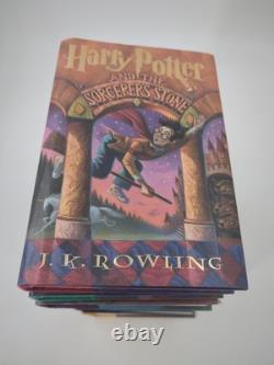 Harry Potter Complete Hardcover Set Books 1-7 Set First Edition (J. K. Rowling)