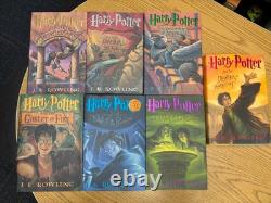 Harry Potter Complete Hardcover Set Books 1-7 Set First Edition (J. K. Rowling)