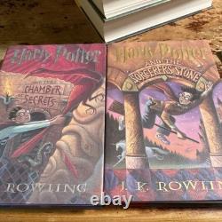 Harry Potter Complete Hardcover Set Books 1-7 Set First Edition (J. K. Rowling)