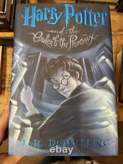 Harry Potter Complete Hardcover Set Books 1-7 Set First Edition (J. K. Rowling)