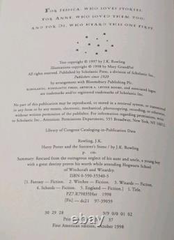 Harry Potter Complete Hardcover Set Books 1-7 Set First Edition (J. K. Rowling)