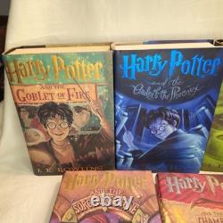 Harry Potter Complete Hardcover Set Books 1-7 Set First Edition (J. K. Rowling)