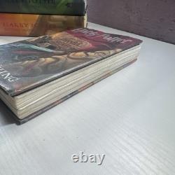 Harry Potter Complete Hardcover Set Books 1-7 Set First Edition J. K. Rowling BAD
