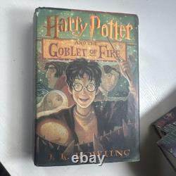 Harry Potter Complete Hardcover Set Books 1-7 Set First Edition J. K. Rowling BAD