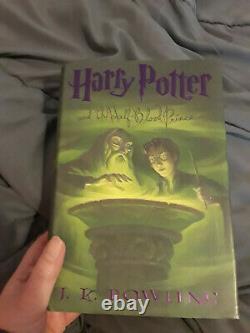 Harry Potter Complete Hardcover Set Books 1-7 Set PLUS DVD 8-Film complete set
