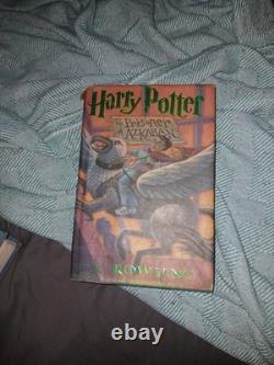 Harry Potter Complete Hardcover Set Books 1-7 Set with Dust Jackets J. K. Rowling