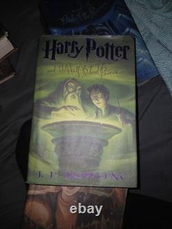 Harry Potter Complete Hardcover Set Books 1-7 Set with Dust Jackets J. K. Rowling
