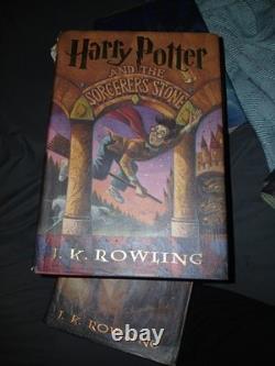 Harry Potter Complete Hardcover Set Books 1-7 Set with Dust Jackets J. K. Rowling