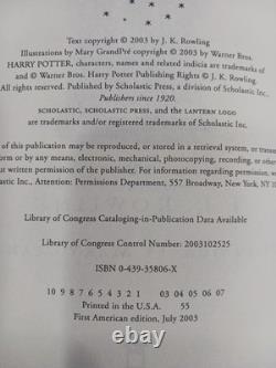 Harry Potter Complete Hardcover Set Books 1-8 J. K. Rowling some 1st Printing B
