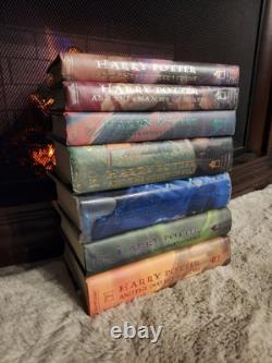 Harry Potter Complete Hardcover Set Books Lot 1-7 J. K. Rowling withDust Jackets