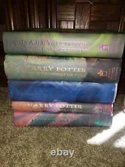 Harry Potter Complete Hardcover Set Books Set First Edition (J. K. Rowling)
