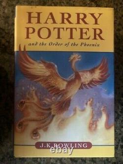 Harry Potter Complete Hardcover Set Box 1-7 Bloomsbury Raincoast JK Rowling DJ